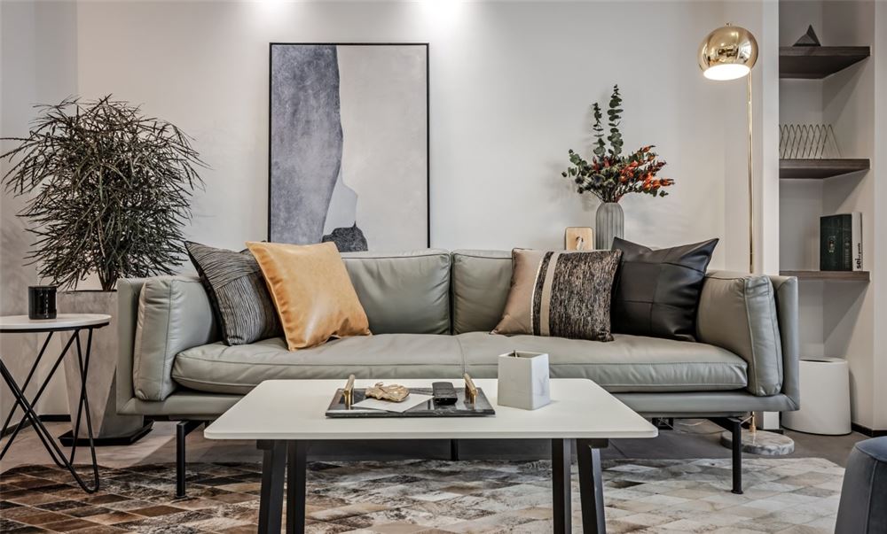 佛山市金茂綠島湖現(xiàn)代風(fēng)格復(fù)式裝修案例