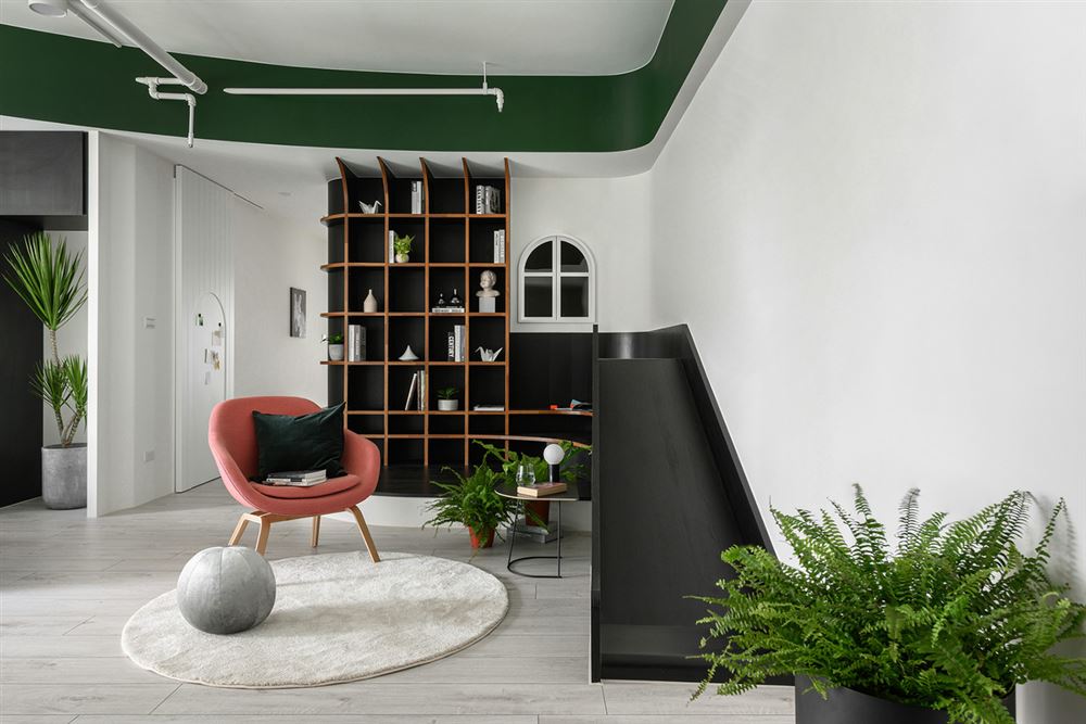 江門市潮連聚龍新村歐式風格三居室裝修案例