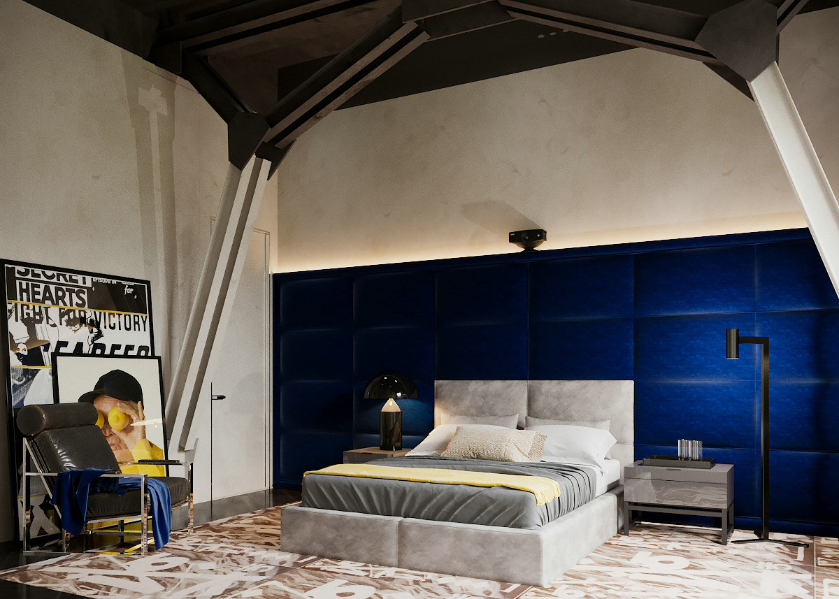 佛山裝修公司混搭風(fēng)格室內(nèi)裝修效果圖-臥室 佛山裝修公司混搭風(fēng)格室內(nèi)裝修效果圖-臥室