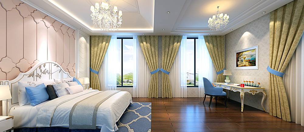 歐式風(fēng)格別墅裝修設(shè)計(jì)效果圖-萬(wàn)科水晶城別墅425平米-別墅裝修設(shè)計(jì)客臥 歐式風(fēng)格別墅裝修設(shè)計(jì)效果圖-萬(wàn)科水晶城別墅425平米-別墅裝修設(shè)計(jì)客臥