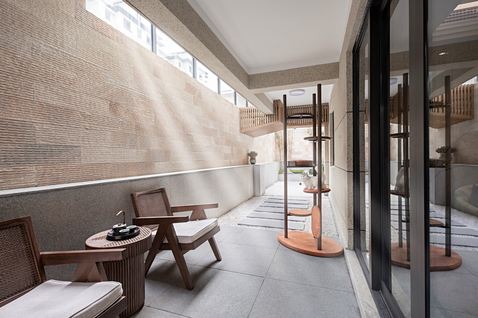 日式禪意風(fēng)格家裝設(shè)計(jì)別墅裝修效果圖-陽臺(tái) 日式禪意風(fēng)格家裝設(shè)計(jì)別墅裝修效果圖-陽臺(tái)