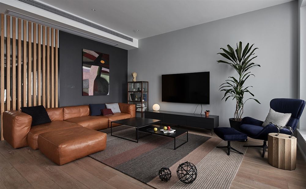 佛山市招商依云國(guó)際現(xiàn)代風(fēng)格三居室裝修案例