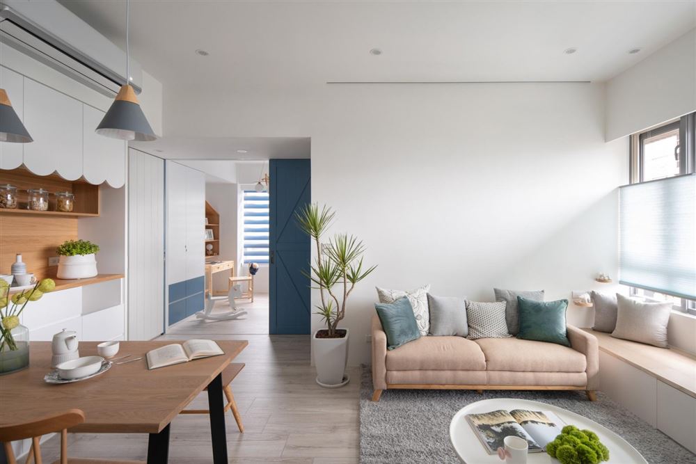 佛山市君御海城北歐風格四居室裝修案例