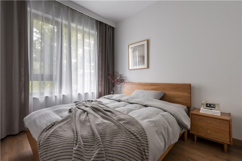 佛山裝修公司現(xiàn)代原木風(fēng)格室內(nèi)裝修效果圖-臥室 佛山裝修公司現(xiàn)代原木風(fēng)格室內(nèi)裝修效果圖-臥室