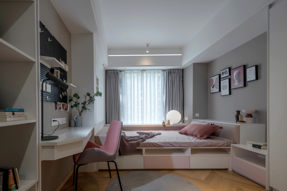 新中式風格家裝設計室內裝修效果圖-兒童房 新中式風格家裝設計室內裝修效果圖-兒童房