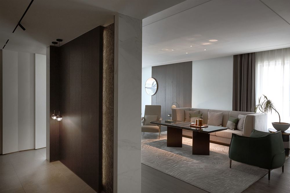 佛山市保利維塔現(xiàn)代簡約風(fēng)格四居室裝修案例