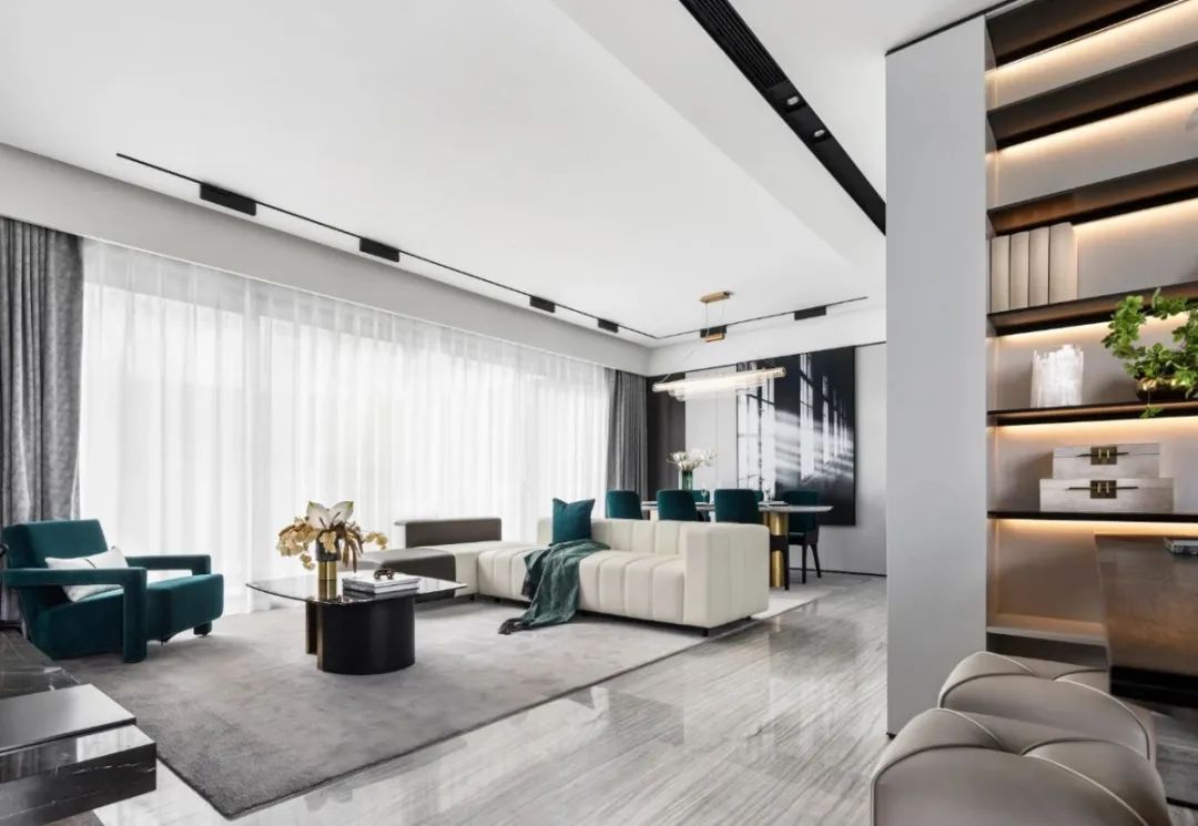 現(xiàn)代輕奢風格室內(nèi)設計家裝案例-客廳 現(xiàn)代輕奢風格室內(nèi)設計家裝案例-客廳