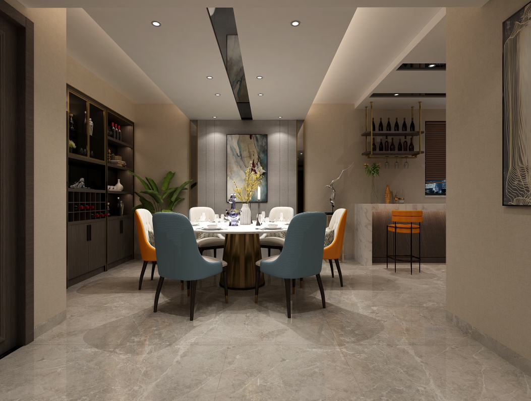 現(xiàn)代前衛(wèi)風(fēng)格室內(nèi)裝修效果圖-財富廣場三居121平米-餐廳 現(xiàn)代前衛(wèi)風(fēng)格室內(nèi)裝修效果圖-財富廣場三居121平米-餐廳
