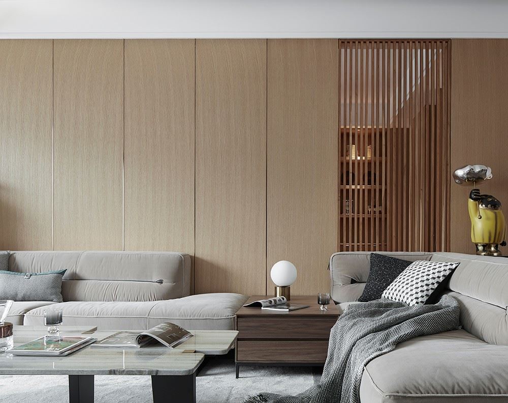 佛山市保利雲(yún)上現(xiàn)代簡約風(fēng)格三居室裝修案例