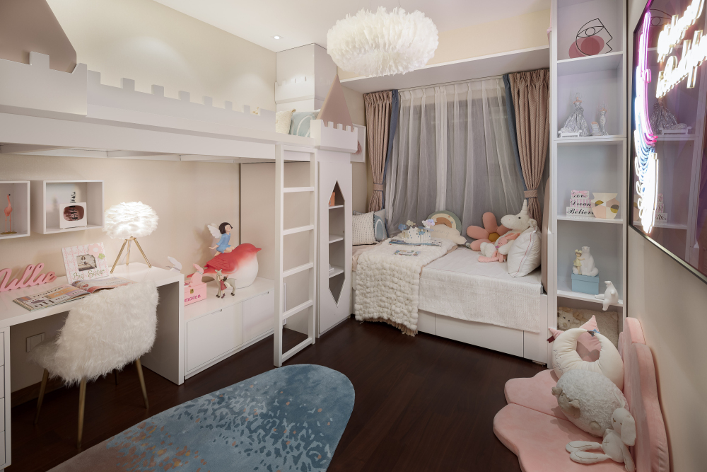 北歐輕奢風(fēng)格室內(nèi)設(shè)計家裝案例-兒童房 北歐輕奢風(fēng)格室內(nèi)設(shè)計家裝案例-兒童房