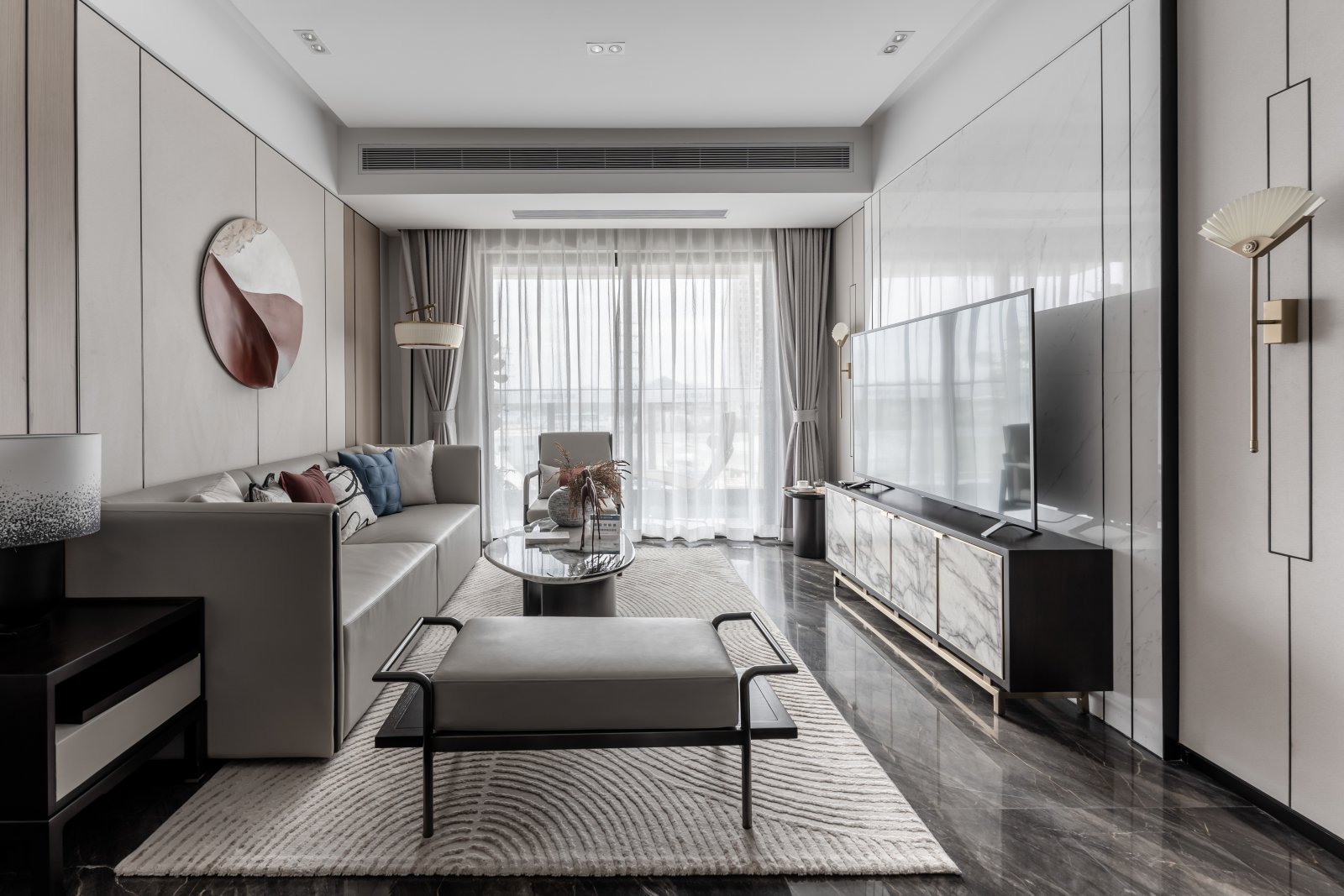 現(xiàn)代簡約風(fēng)格室內(nèi)設(shè)計家裝案例-客廳 現(xiàn)代簡約風(fēng)格室內(nèi)設(shè)計家裝案例-客廳