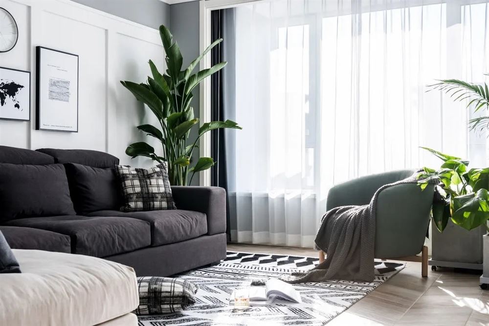 廣州市保利天悅北歐風(fēng)格三居室裝修案例