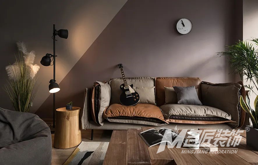 裝修案例復古工業(yè)風格室內(nèi)裝修效果圖-客廳 裝修案例復古工業(yè)風格室內(nèi)裝修效果圖-客廳