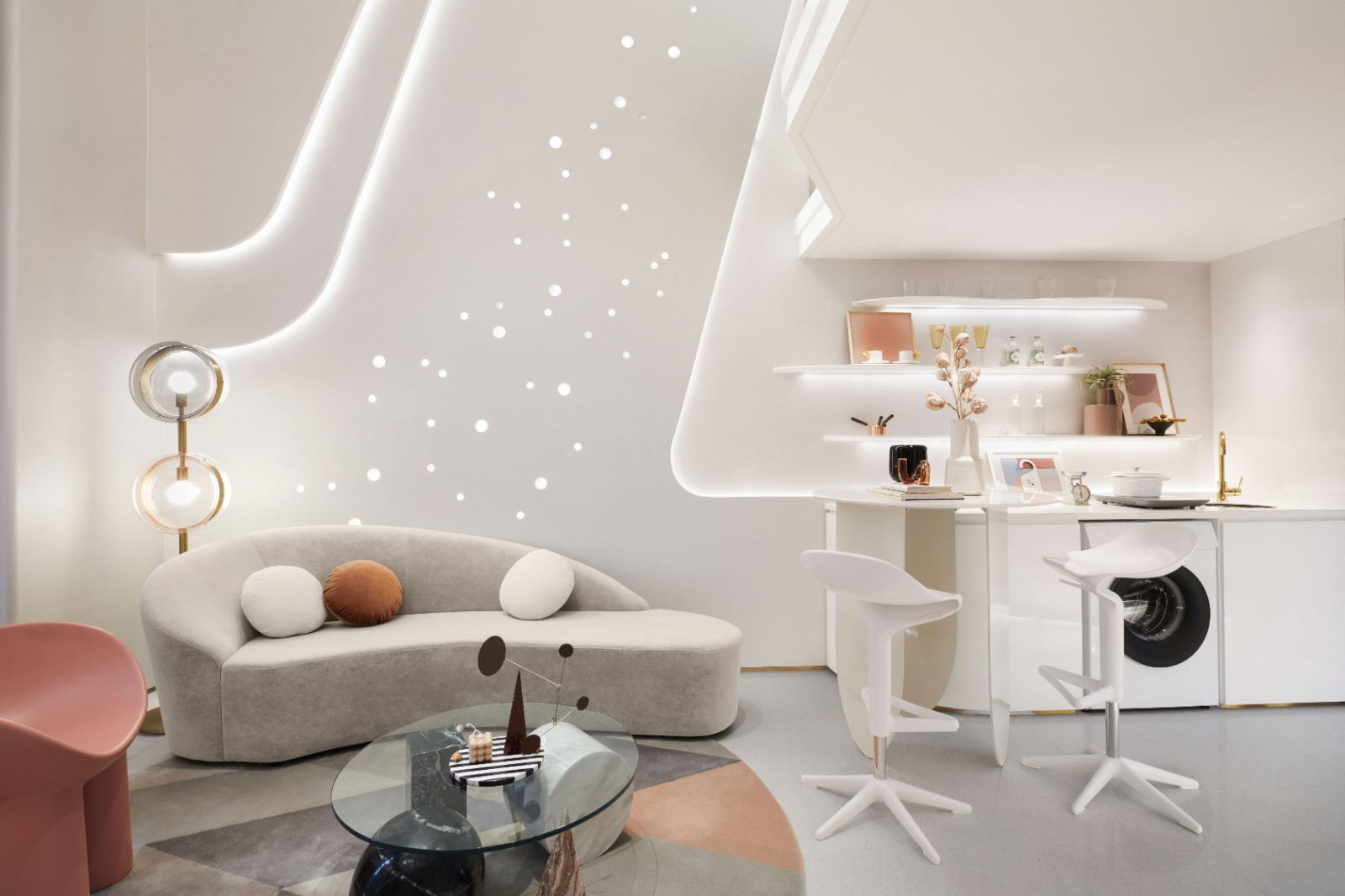 現(xiàn)代輕奢風格公寓室內(nèi)設(shè)計家裝案例-休閑區(qū) 現(xiàn)代輕奢風格公寓室內(nèi)設(shè)計家裝案例-休閑區(qū)