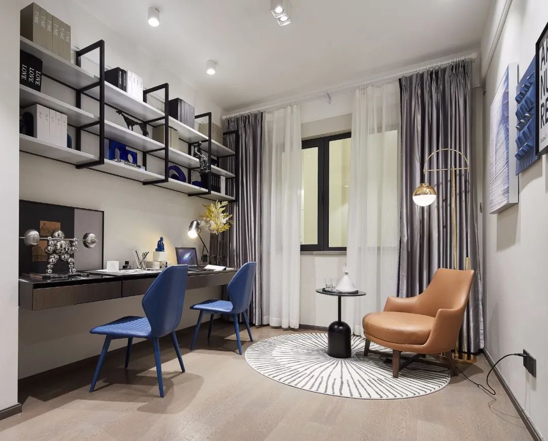 現(xiàn)代簡約風(fēng)格室內(nèi)設(shè)計家裝案例-書房 現(xiàn)代簡約風(fēng)格室內(nèi)設(shè)計家裝案例-書房