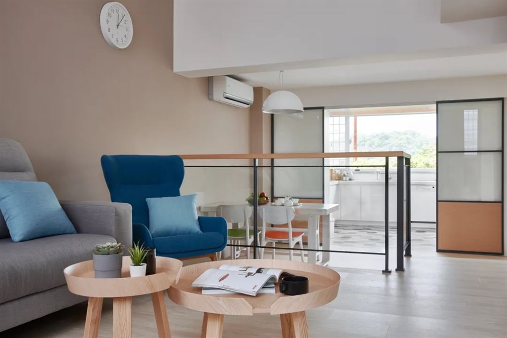 江門市幸福新村北歐風(fēng)格別墅裝修案例