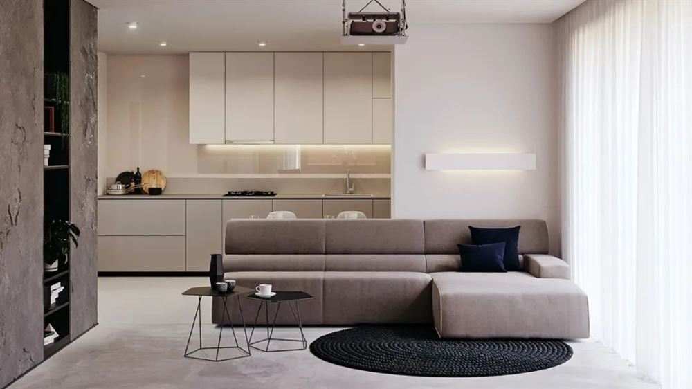 江門市星海灣華庭現(xiàn)代簡約風(fēng)格三居室裝修案例