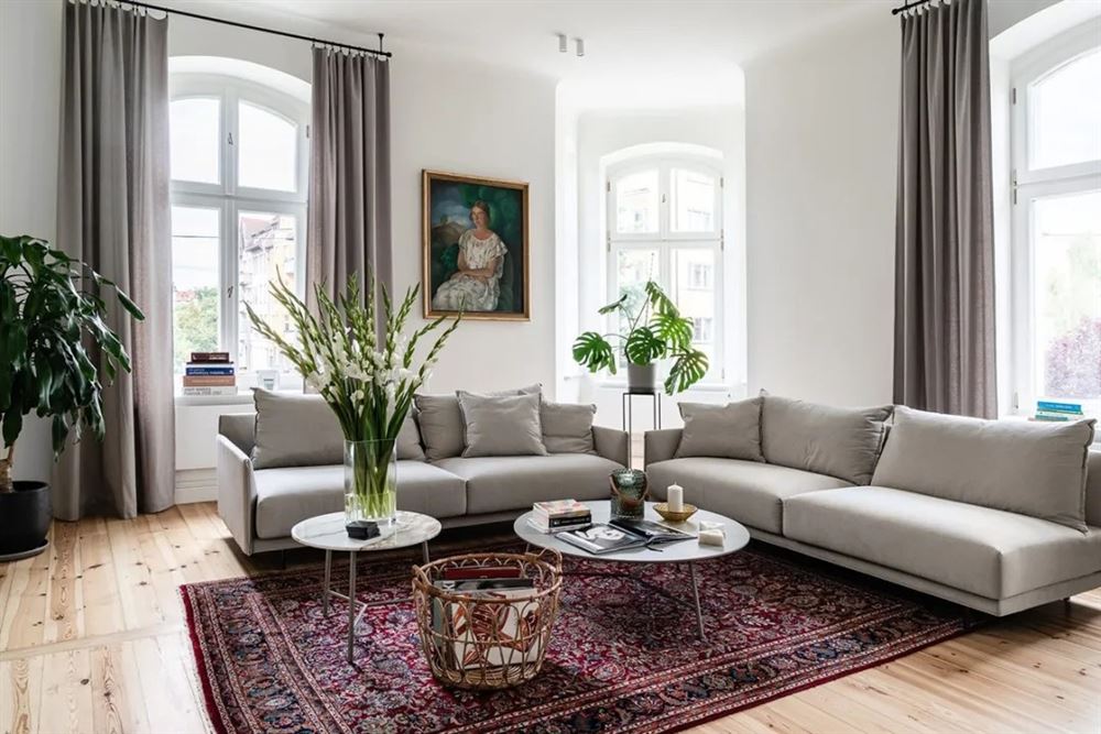 廣州市中海花城灣北歐風(fēng)格三居室裝修案例