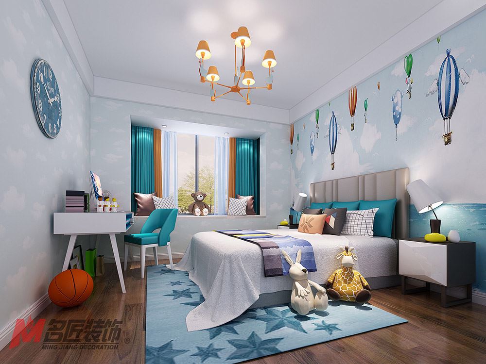 河源市城西花園現(xiàn)代簡約風(fēng)格三居室裝修案例