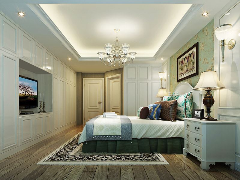 河源市濱河苑住宅區(qū)現(xiàn)代簡約風(fēng)格三居室裝修案例