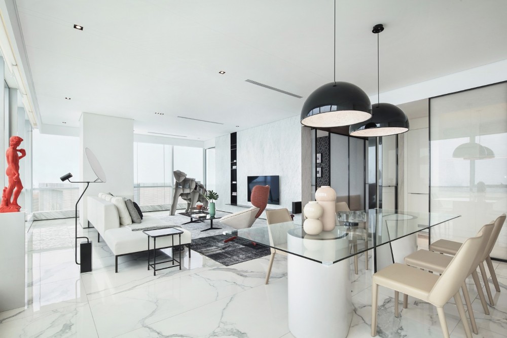 現(xiàn)代簡約風(fēng)格室內(nèi)設(shè)計家裝案例-客餐廳 現(xiàn)代簡約風(fēng)格室內(nèi)設(shè)計家裝案例-客餐廳