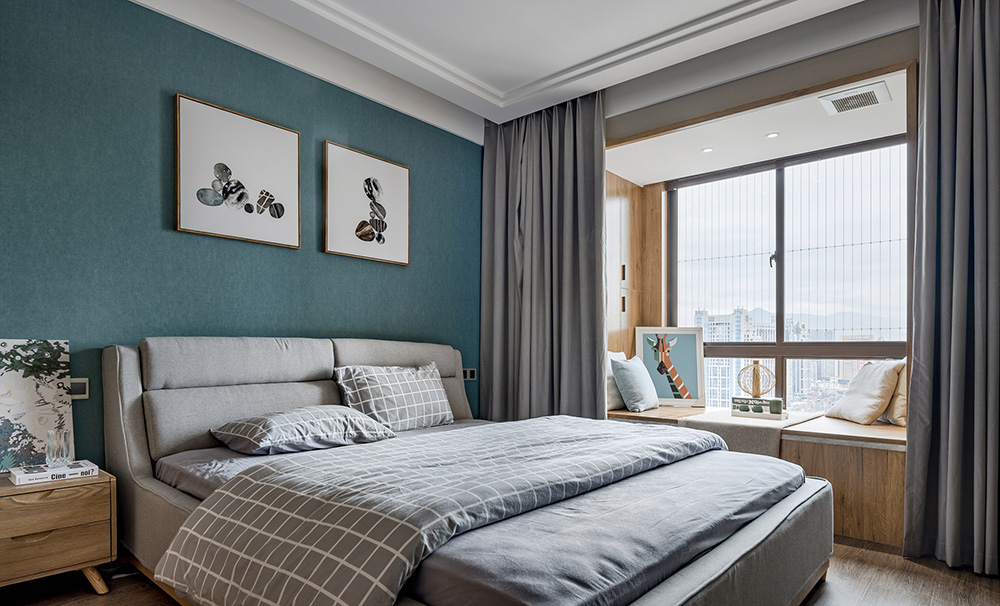 現(xiàn)代簡約風(fēng)格室內(nèi)裝修設(shè)計(jì)效果圖-保利碧桂園悅公館三居176平米-室內(nèi)裝修設(shè)計(jì)臥室 現(xiàn)代簡約風(fēng)格室內(nèi)裝修設(shè)計(jì)效果圖-保利碧桂園悅公館三居176平米-室內(nèi)裝修設(shè)計(jì)臥室