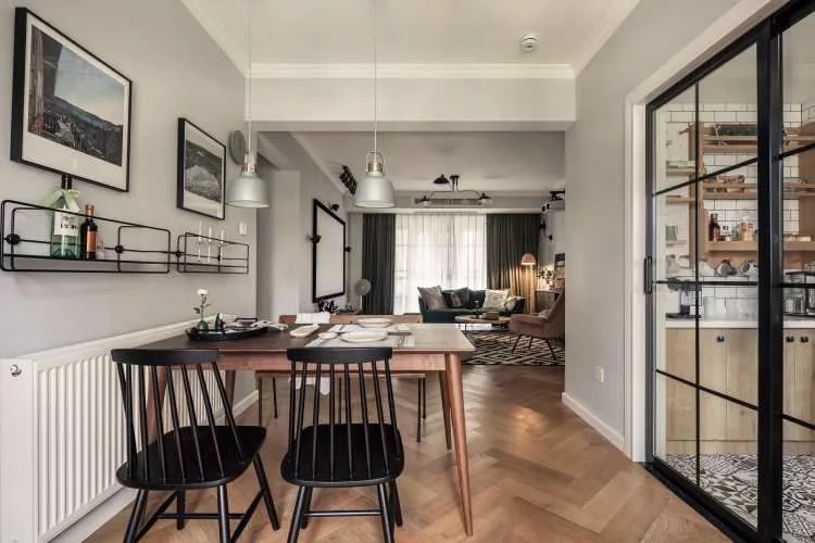 北歐風格家裝設計室內(nèi)裝修效果圖-餐廳 北歐風格家裝設計室內(nèi)裝修效果圖-餐廳