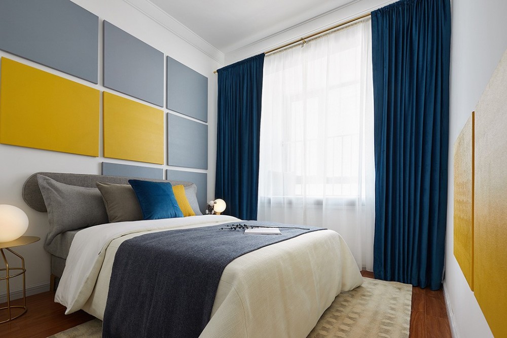 摩登輕奢風格室內(nèi)家裝案例效果圖-客臥 摩登輕奢風格室內(nèi)家裝案例效果圖-客臥