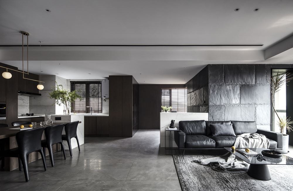 佛山市保利閱江臺現(xiàn)代簡約風(fēng)格四居室裝修案例