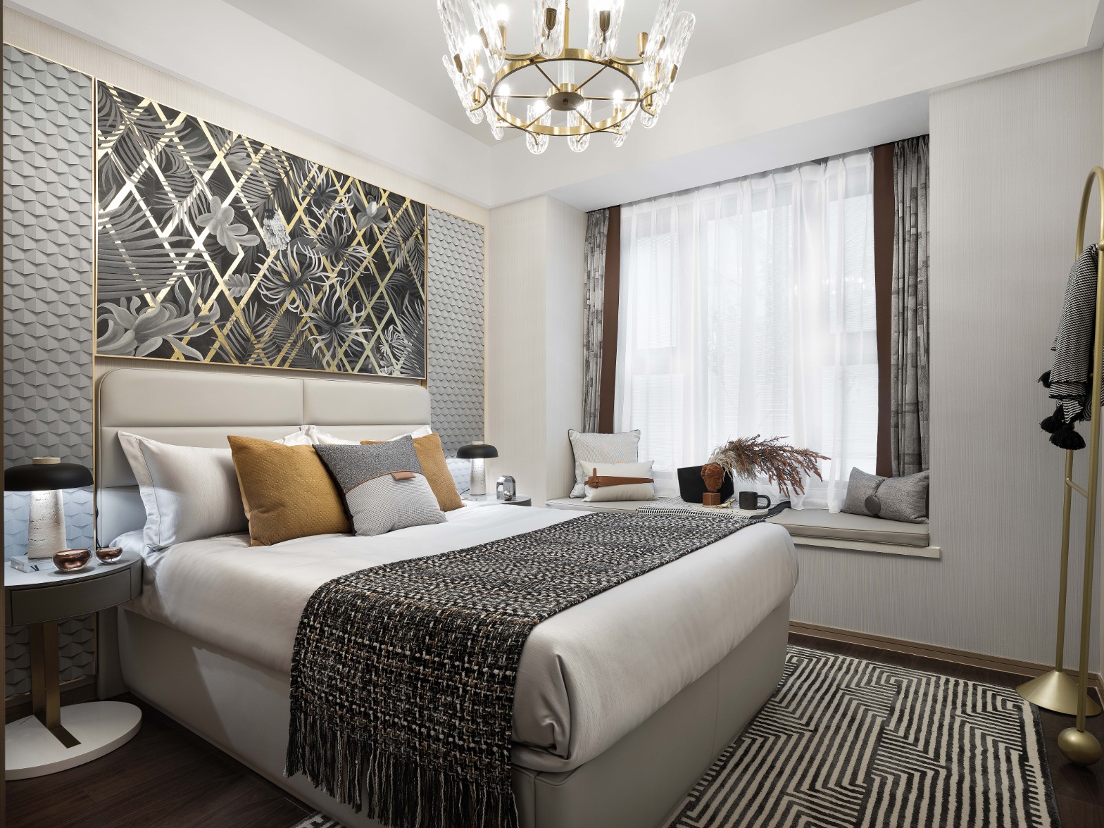 包豪斯風(fēng)格室內(nèi)設(shè)計(jì)家裝案例-次臥 包豪斯風(fēng)格室內(nèi)設(shè)計(jì)家裝案例-次臥