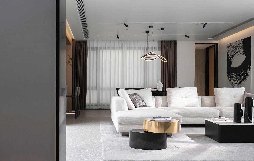 現(xiàn)代簡約風(fēng)格室內(nèi)設(shè)計(jì)家裝案例-客廳 現(xiàn)代簡約風(fēng)格室內(nèi)設(shè)計(jì)家裝案例-客廳