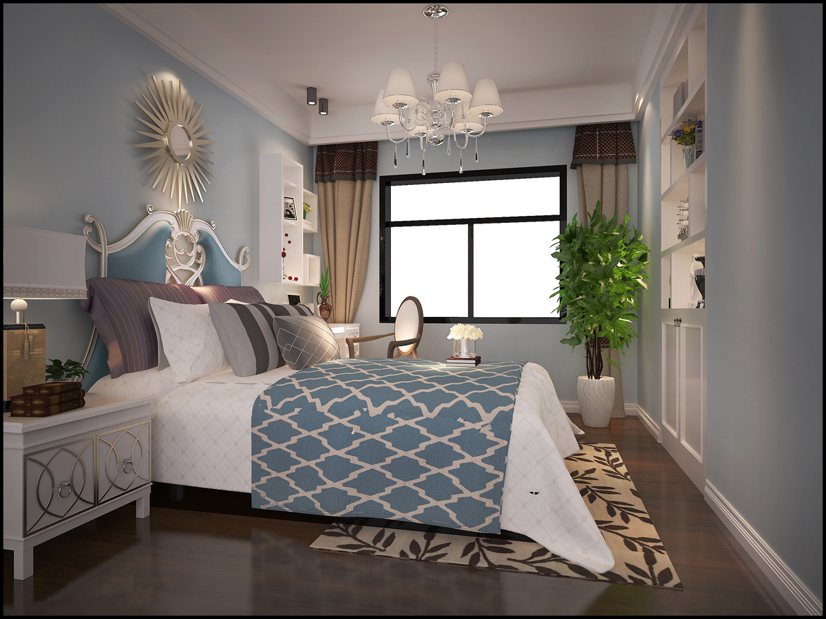 現(xiàn)代前衛(wèi)風(fēng)格室內(nèi)裝修效果圖-國(guó)際花園城芙蓉苑三居156平米-臥室 現(xiàn)代前衛(wèi)風(fēng)格室內(nèi)裝修效果圖-國(guó)際花園城芙蓉苑三居156平米-臥室