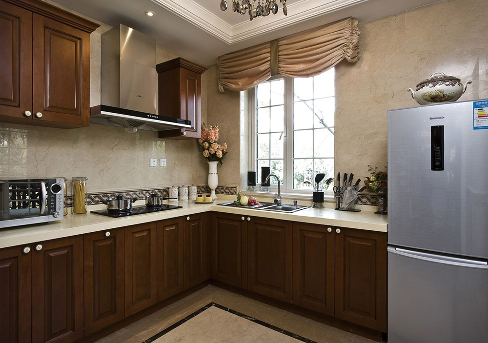 裝修公司歐式風格室內(nèi)裝修效果圖-廚房 裝修公司歐式風格室內(nèi)裝修效果圖-廚房