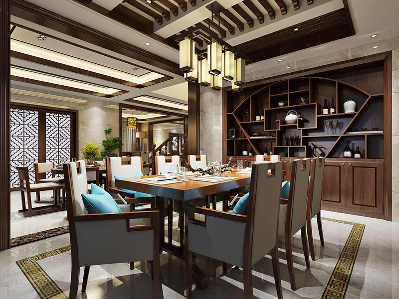 泰州市寶麗廣場新古典風格三居室裝修案例