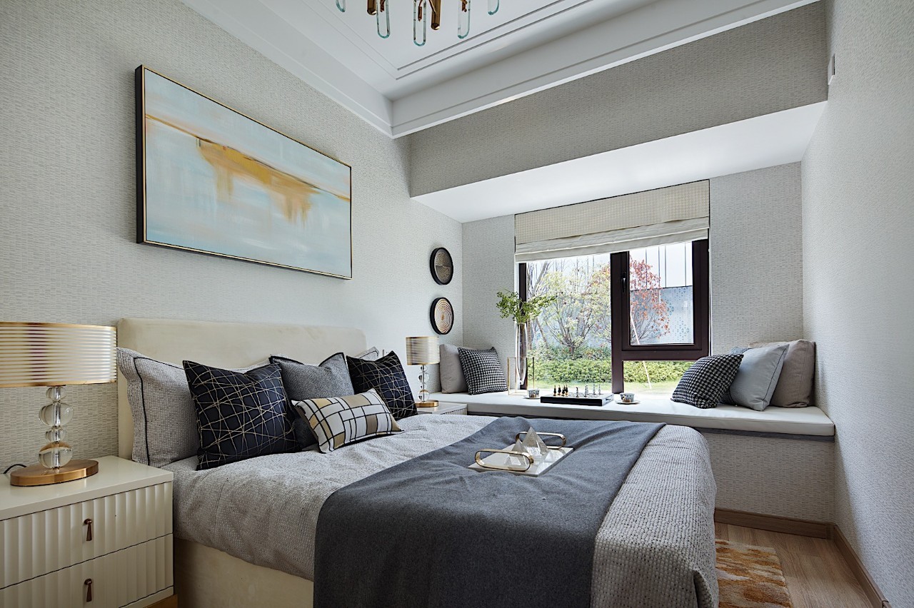 榮和千千樹三居123平米現(xiàn)代前衛(wèi)風(fēng)格室內(nèi)裝修案例-臥室 榮和千千樹三居123平米現(xiàn)代前衛(wèi)風(fēng)格室內(nèi)裝修案例-臥室