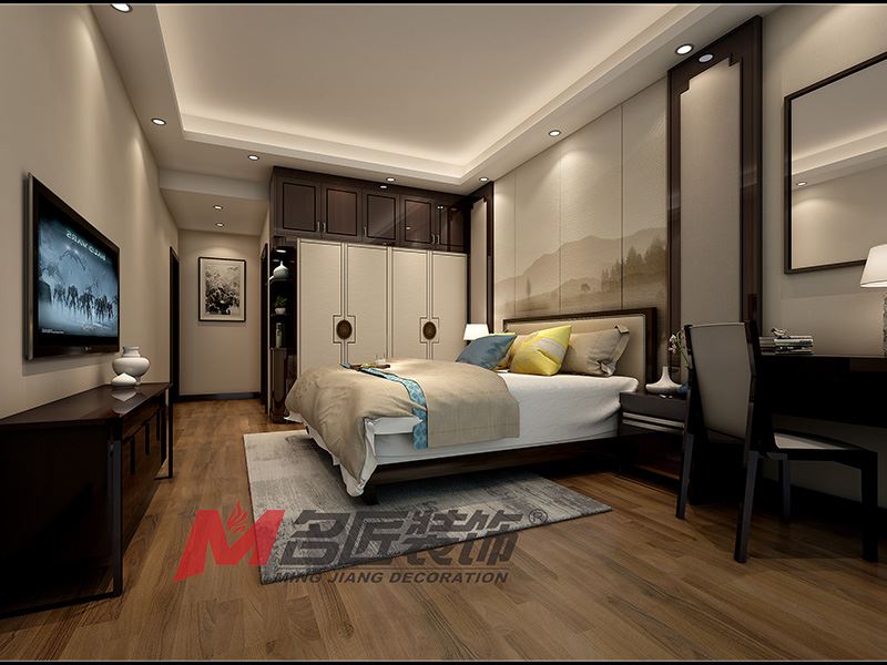 佛山市招商樾園現(xiàn)代簡約風(fēng)格三居室裝修案例