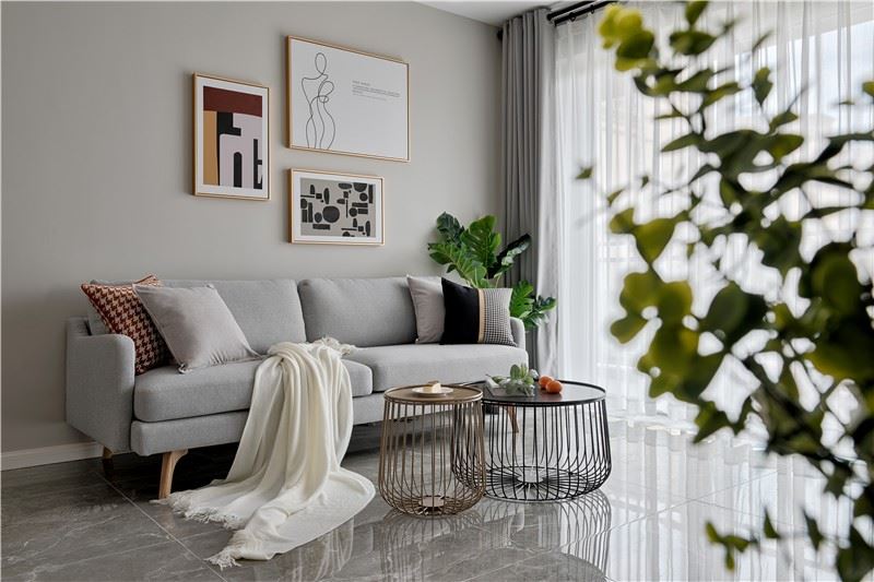 江門市新會(huì)玉圭園北歐風(fēng)格三居室裝修案例