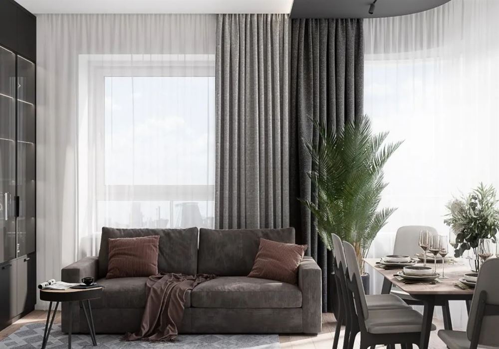 廣州市越秀·大學(xué)城·和樾府輕奢風(fēng)格三居室裝修案例