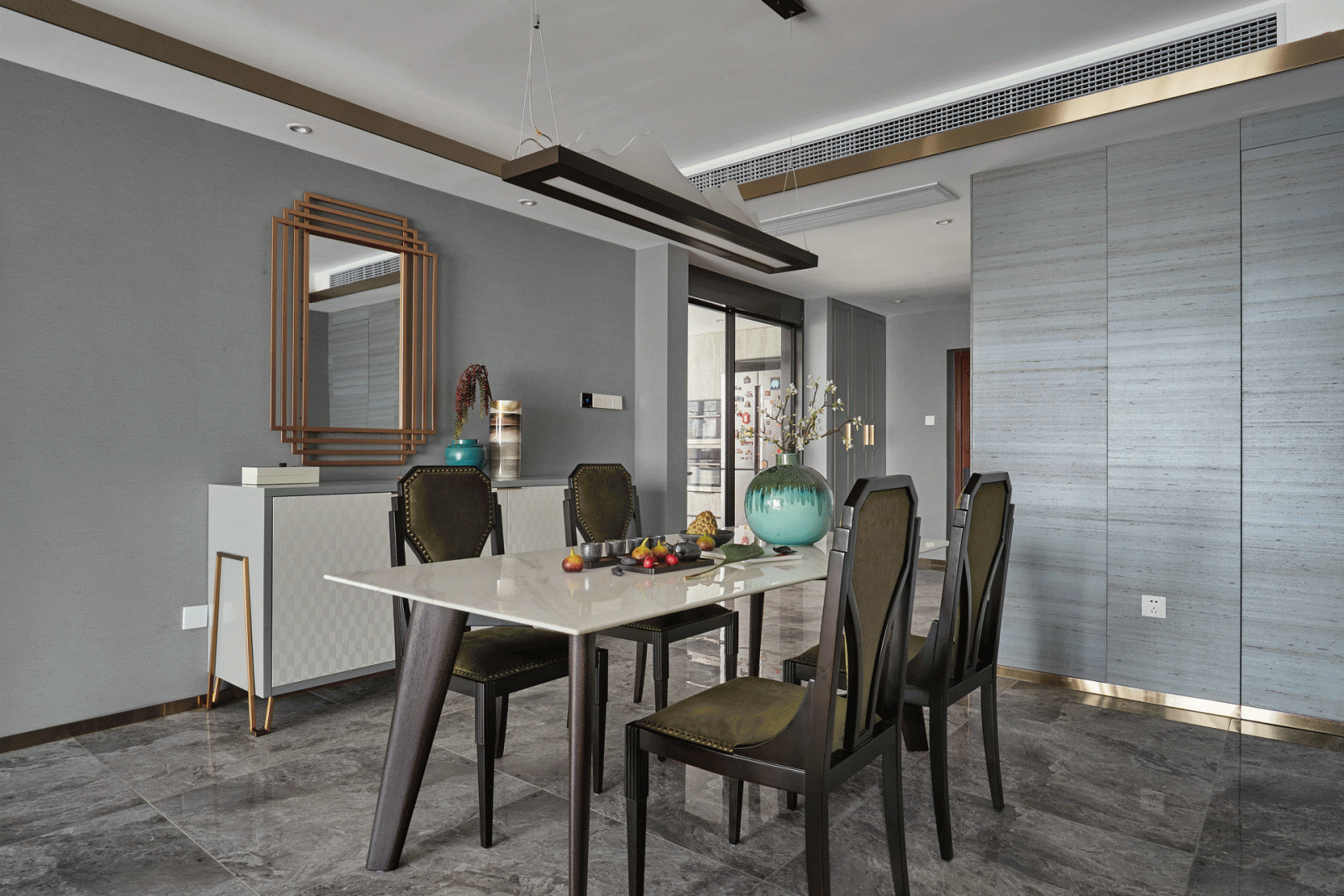 新中式風(fēng)格家裝設(shè)計(jì)室內(nèi)裝修效果圖-餐廳 新中式風(fēng)格家裝設(shè)計(jì)室內(nèi)裝修效果圖-餐廳