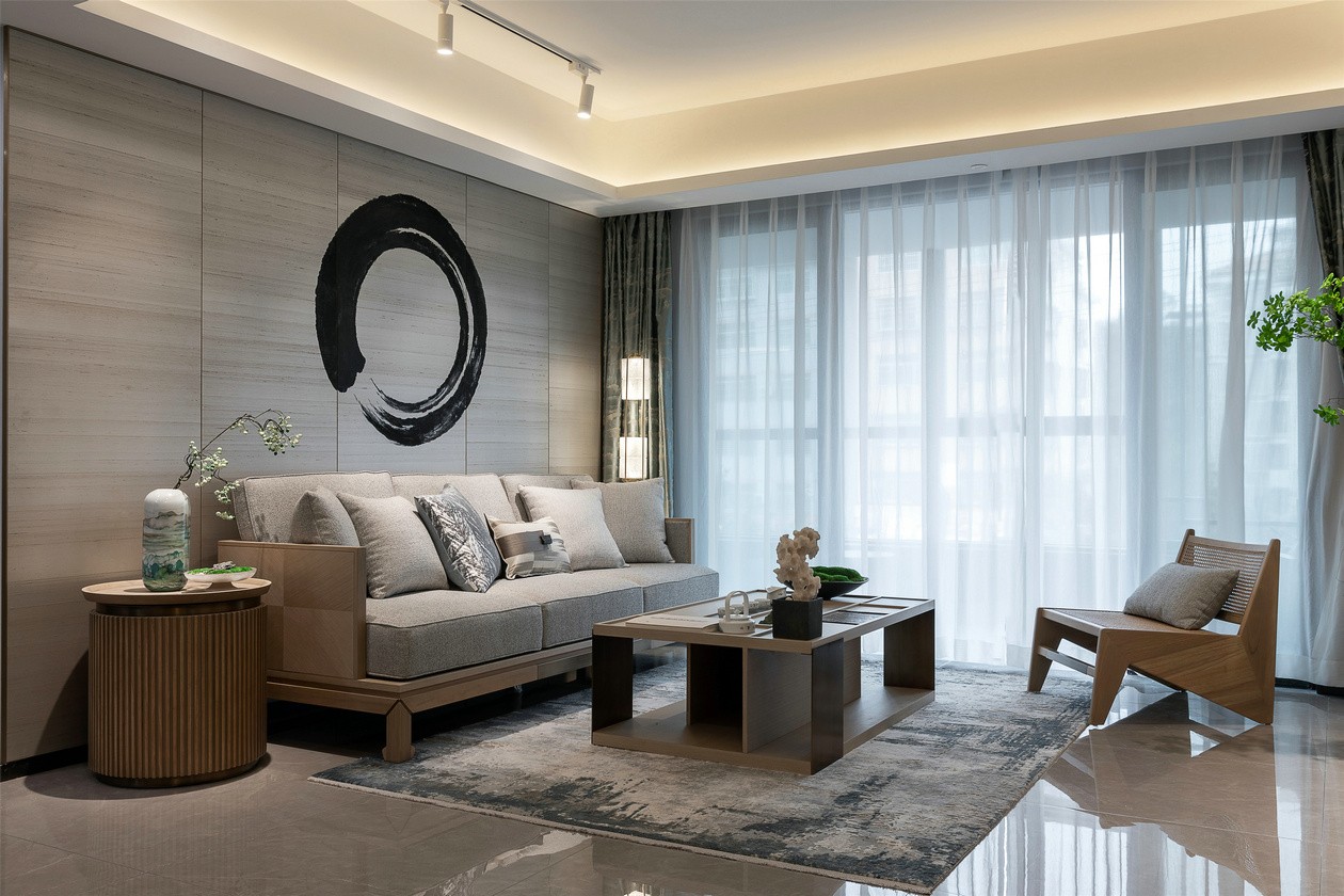 廣州市葛洲壩保利曼城現(xiàn)代簡(jiǎn)約風(fēng)格三居室裝修案例