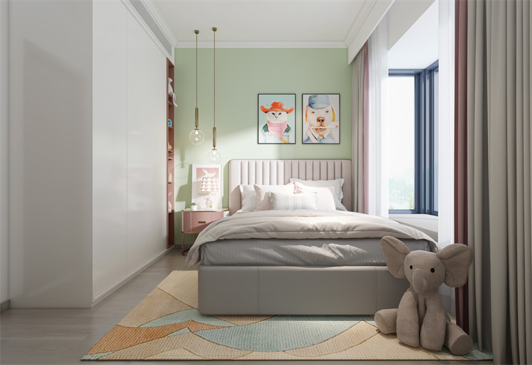 廣州市東華西路小區(qū)新中式風(fēng)格四居室裝修案例