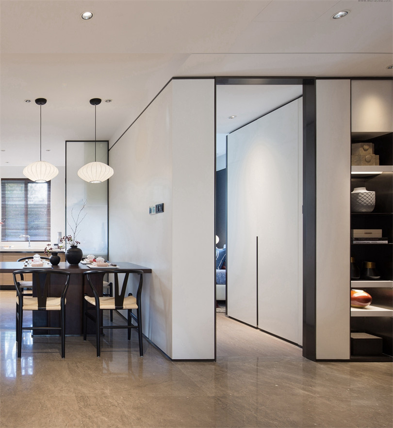 廣州市中海譽城新中式風(fēng)格四居室裝修案例