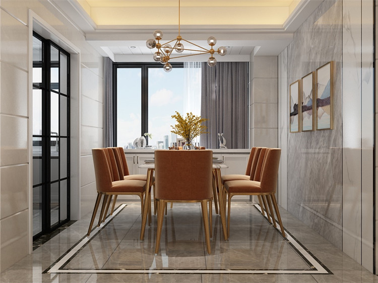 廣州市科熙花園現(xiàn)代簡約風格五居室裝修案例