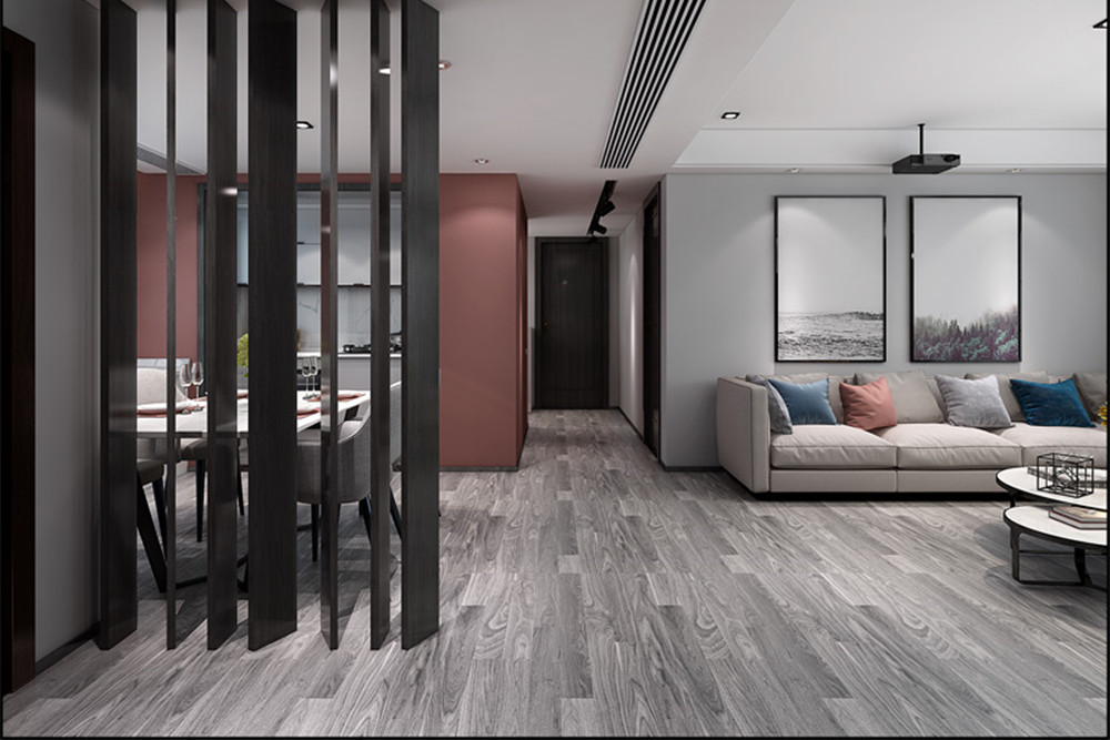 合肥市佳源新安印象現(xiàn)代簡(jiǎn)約風(fēng)格三居室裝修案例