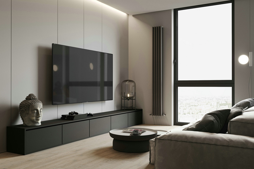 嘉興市東方甸園現(xiàn)代簡約風(fēng)格二居室裝修案例