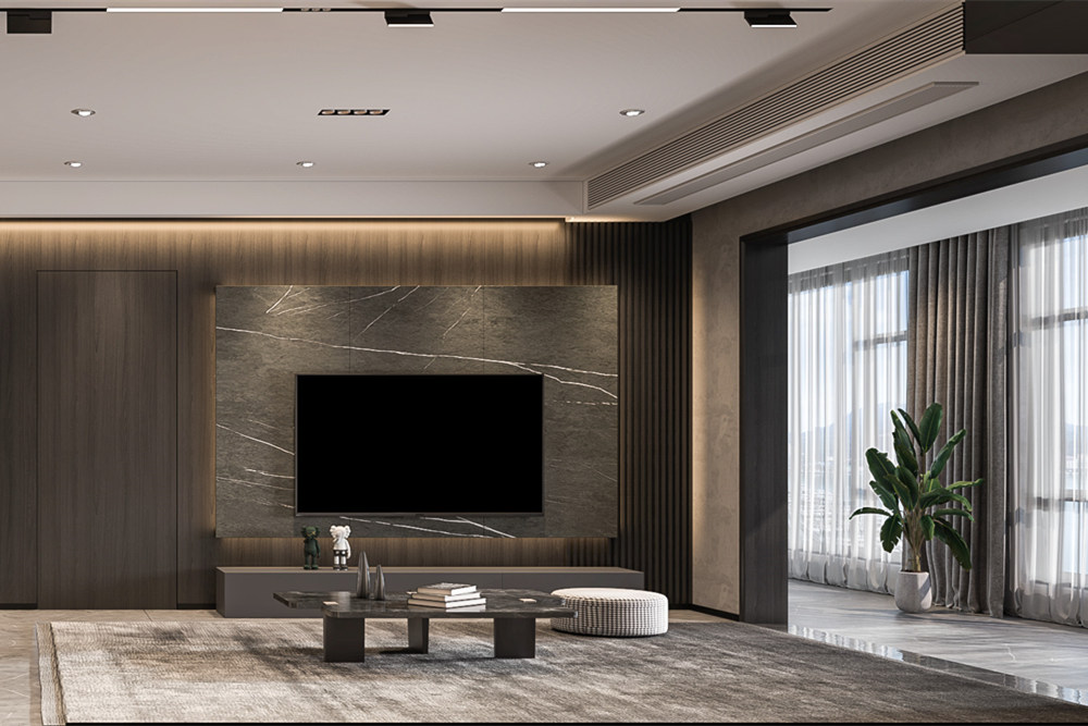 連云港市金德花園現(xiàn)代簡約風格三居室裝修案例