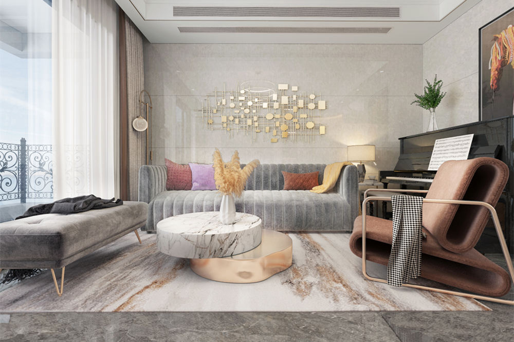 韶關市韶關世茂雅宸現代簡約風格三居室裝修案例