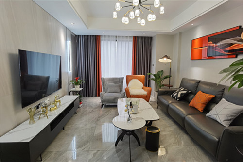 德陽市東電三區(qū).現(xiàn)代簡(jiǎn)約風(fēng)格三居室裝修案例