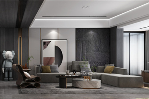 潮州市庵埠冠園現(xiàn)代簡約風格三居室裝修案例