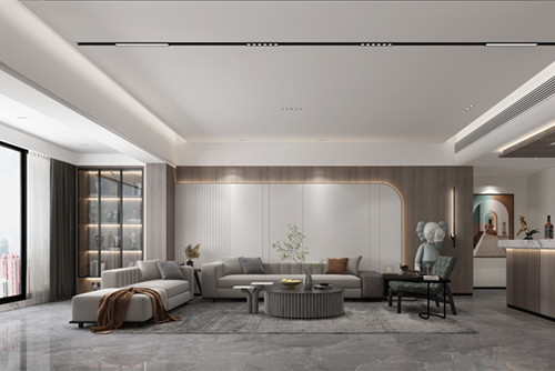 潮州市安盛花苑現(xiàn)代簡(jiǎn)約風(fēng)格四居室裝修案例